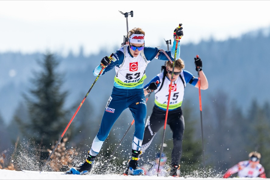 Tuomas Latvalahti kilpailussa